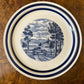 Blue Gate Ironstone Large Plate