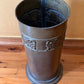 Brass Large Grapes Leaves Embossed Umbrella Stand