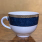Burleigh Balmoral Navy Gold Tea Cup 