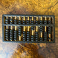 Chinese Abacus Pair Vintage 