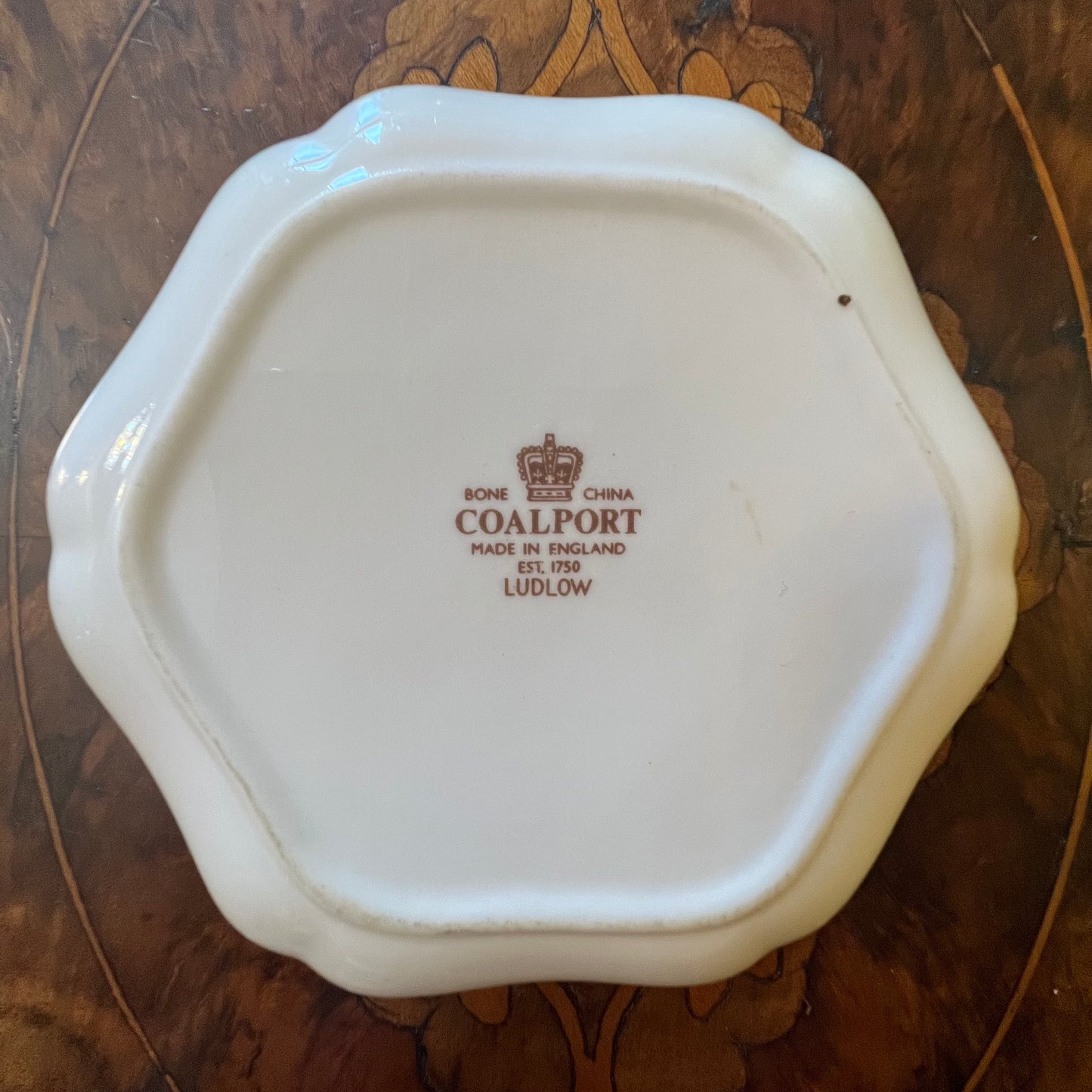 Coalport Floral Trinket Dish