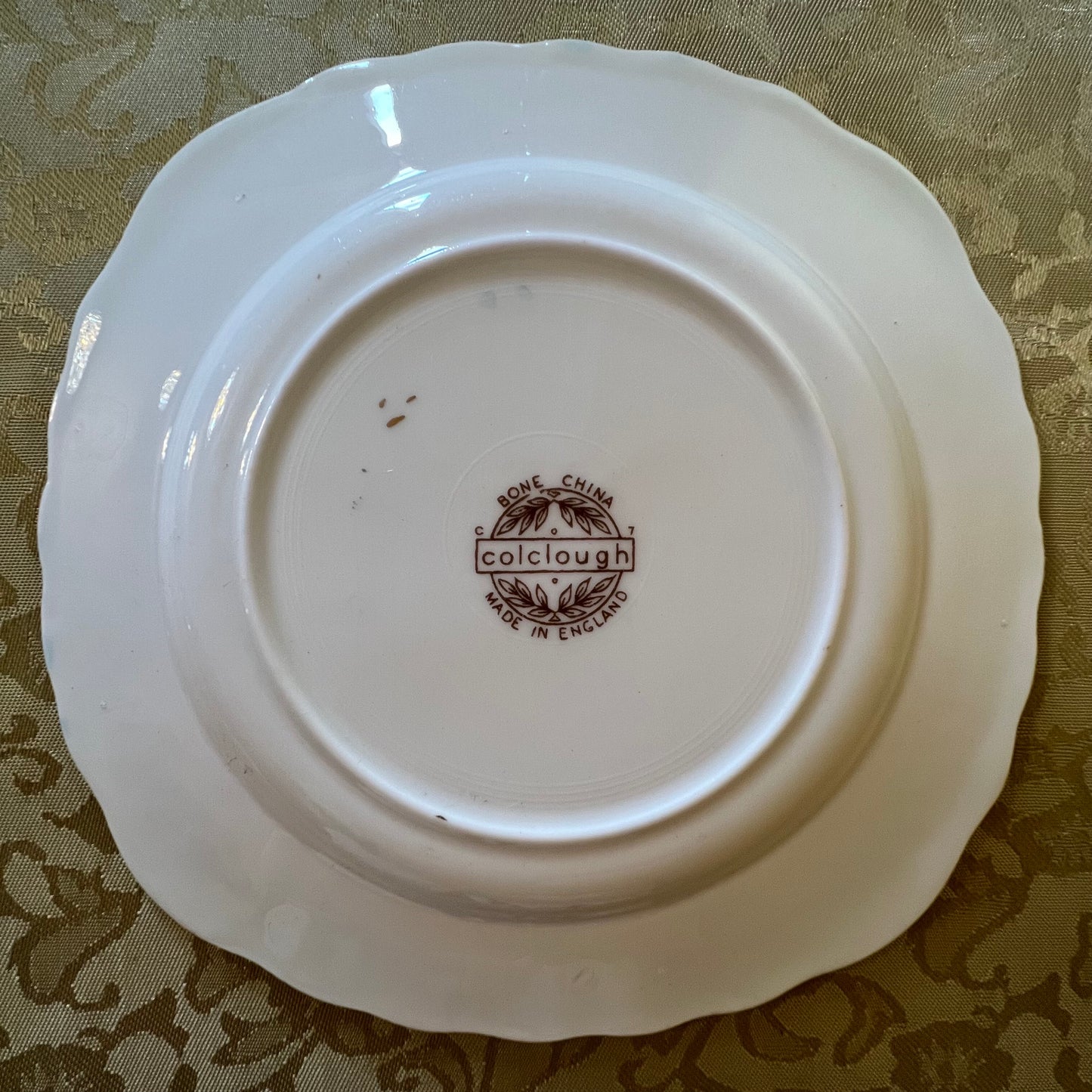 Colclough Gold Floral Side Plate