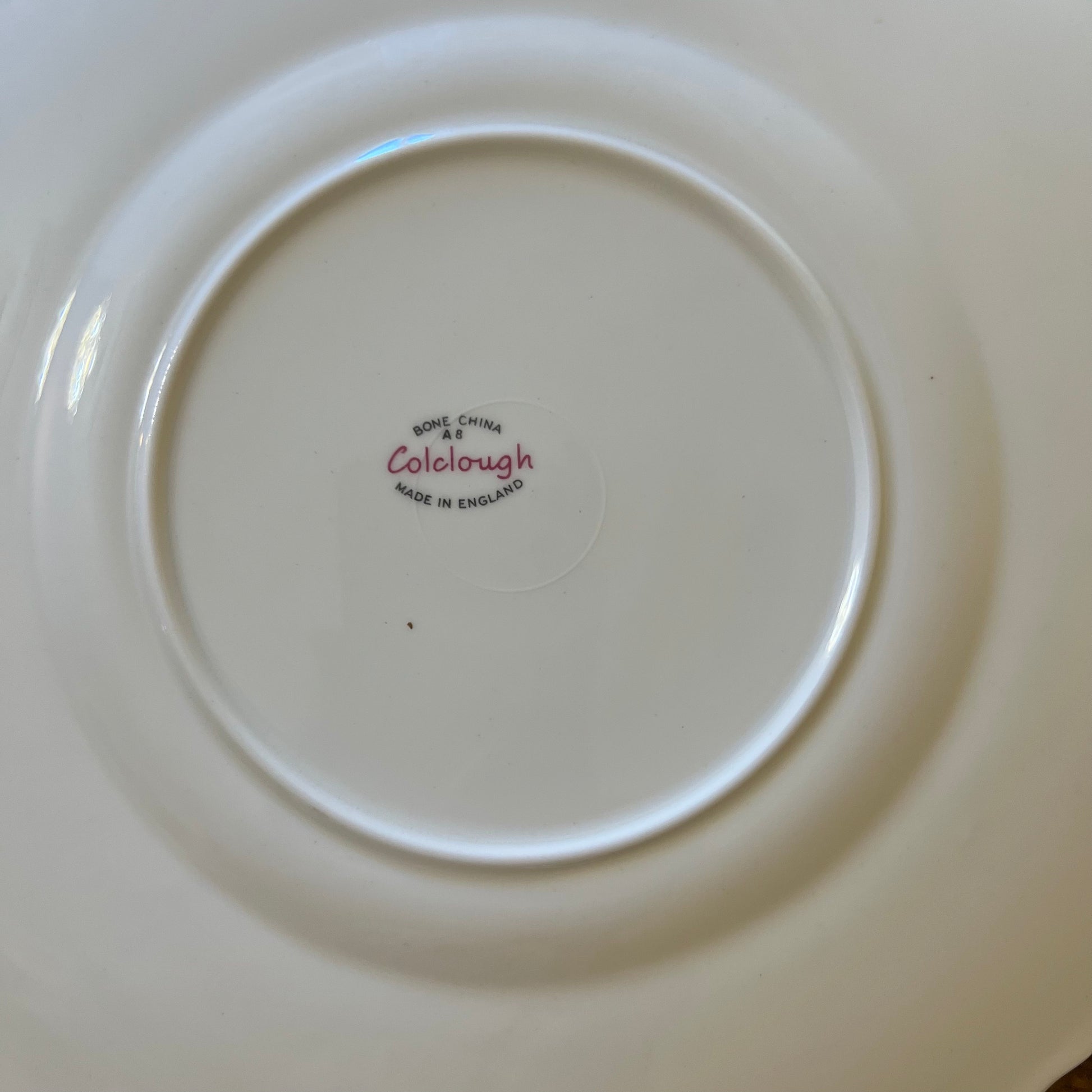 Colclough Yellow Floral Cake Plate