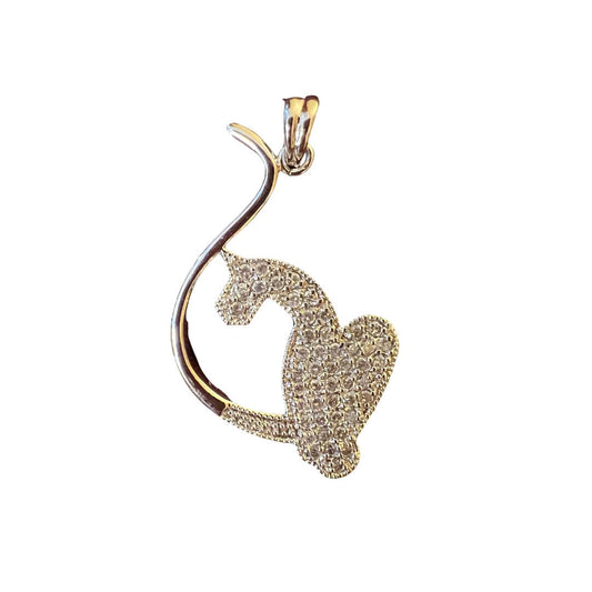Costume Cat Diamonti Pendant