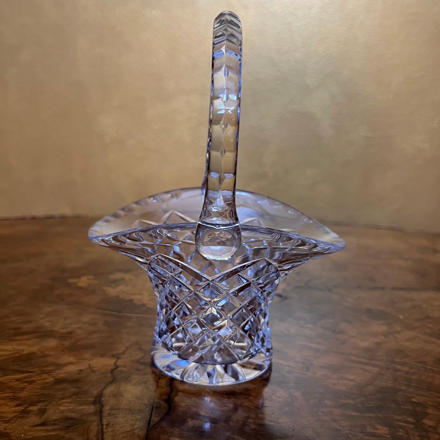 Crystal Basket Bowl