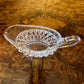 Crystal Cut Gravy Boat