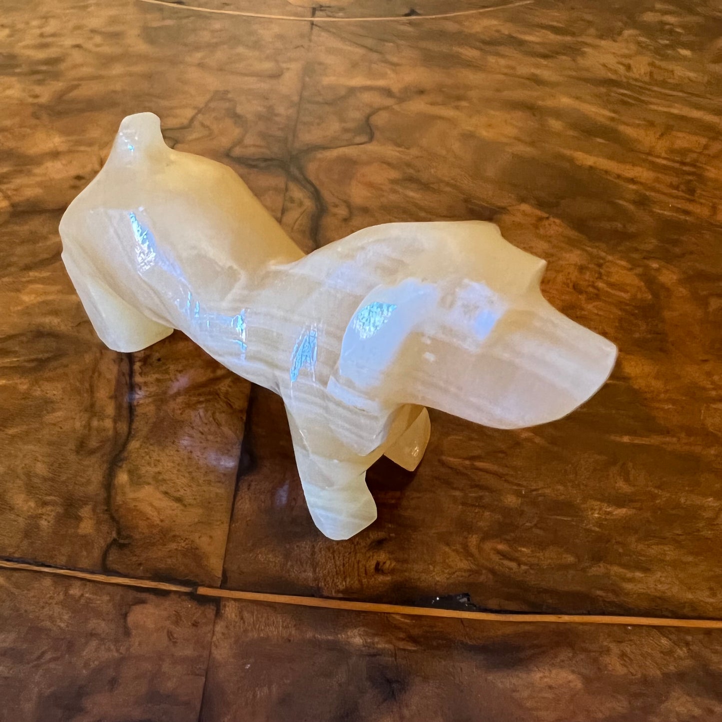 Crystal Hound Ornament