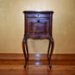 Antique French Louise XV Marble Topped Side Table