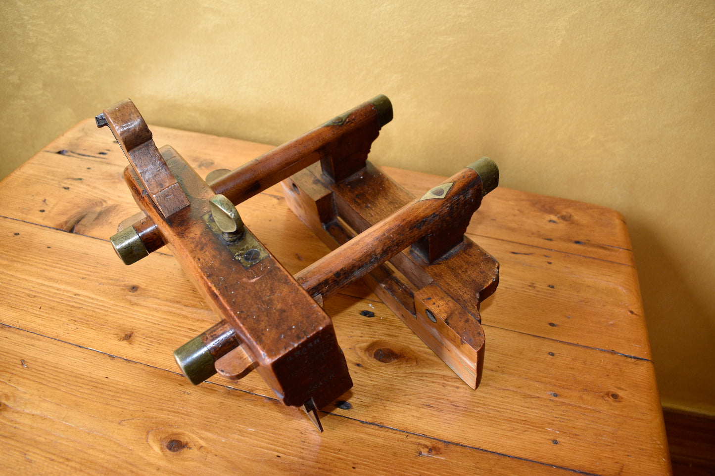 Antique Carpenters Plough Plane by C Nurse