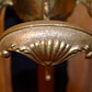 Vintage French Brass Coat/ Hat Revolving Rack