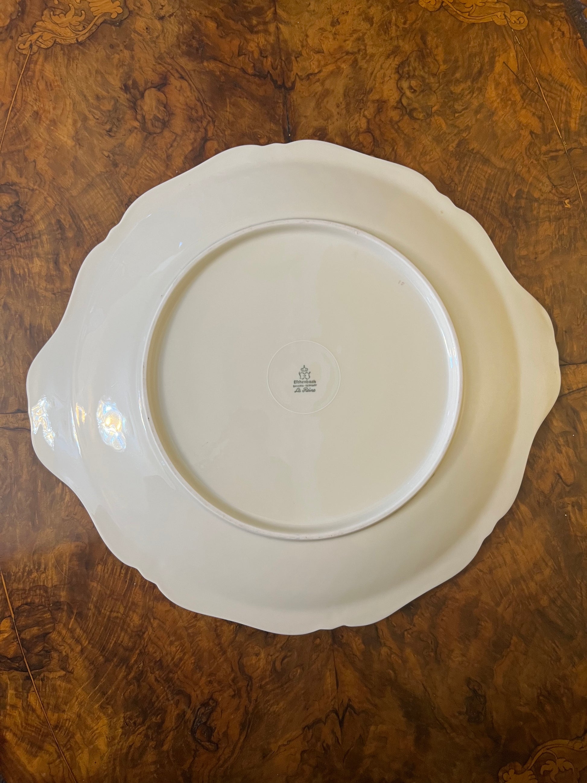 Efchenenbach La Reine Bavaria Floral Large Plater