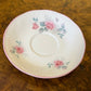 Elizabethan Staffordshire Pink Rose Saucer 