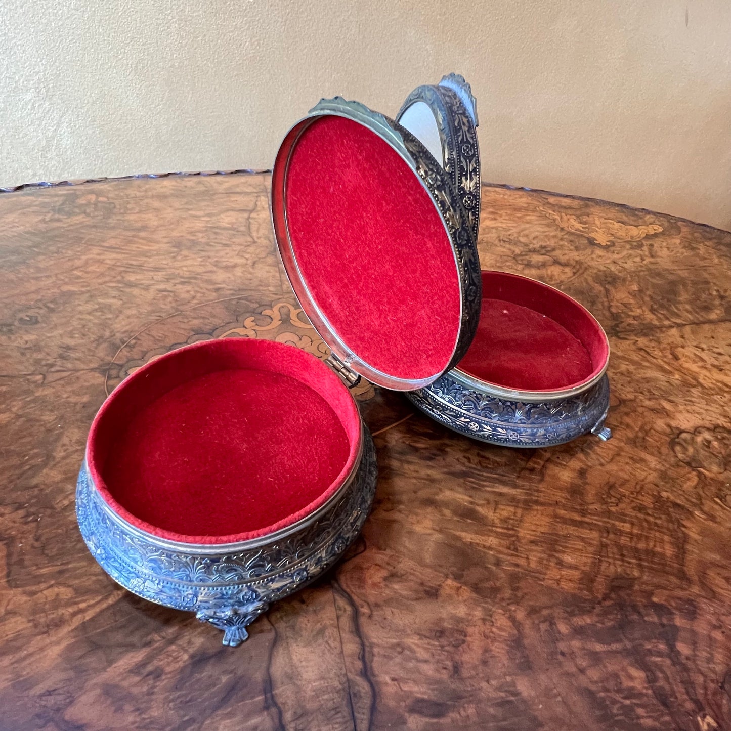 Embroidery Ladies Dressing Table boxes 