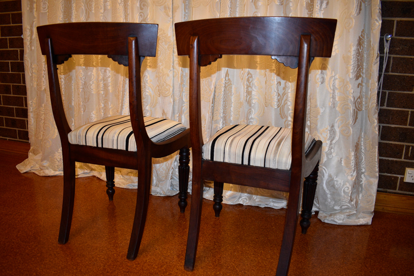 English Mahogany Chairs