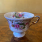 Floral & Gold Pearl Like Tea Cup 