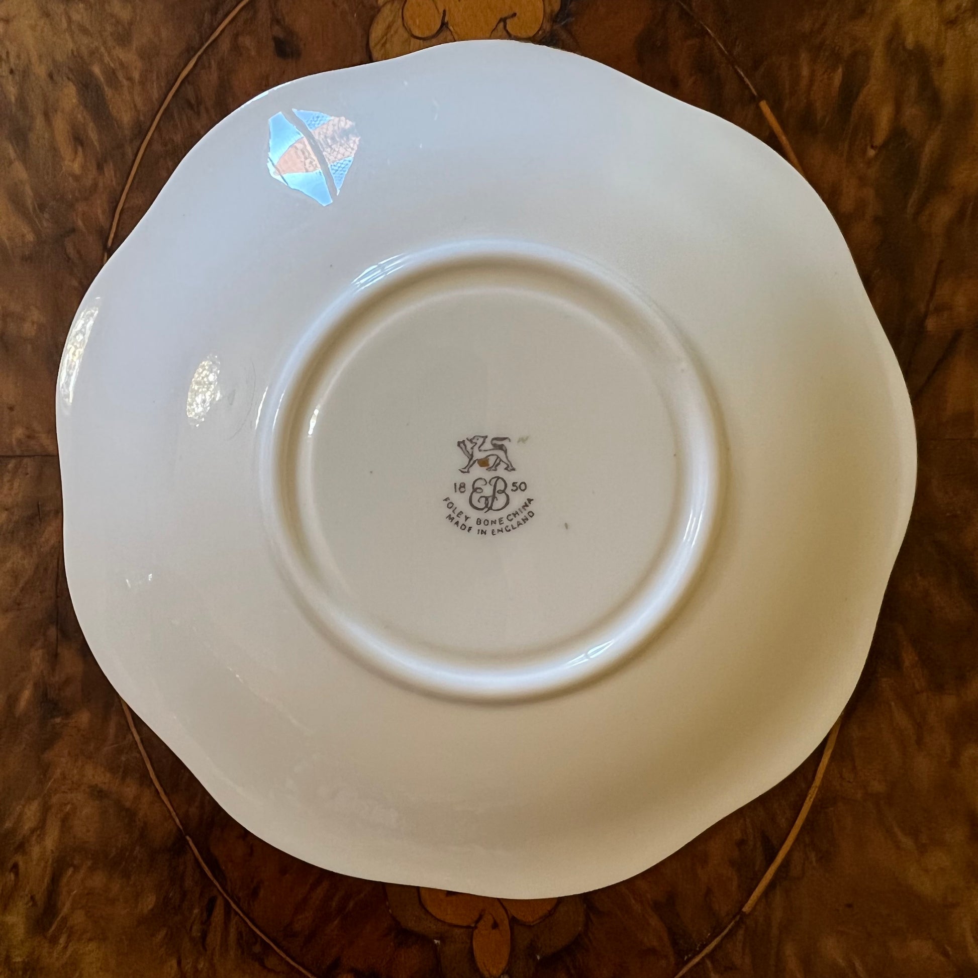 Foley Pink Rose Saucer