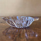 Glass Leaf Dish Bowl