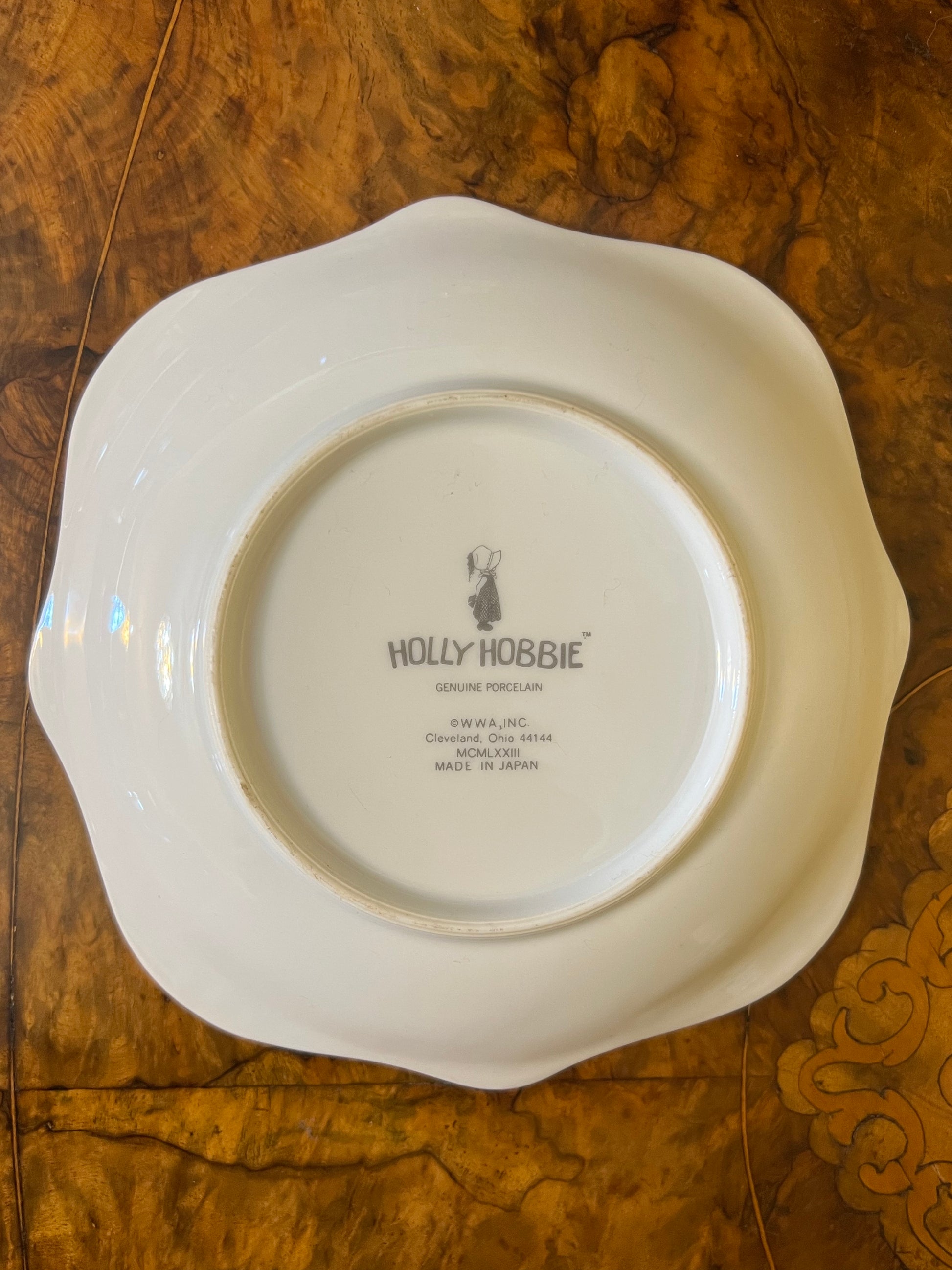 Holly Hobbie Start Each Day In A Happy Way Dish Plate