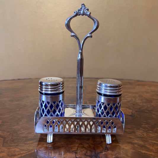 Hugo Silver Plated Salt & Pepper Set