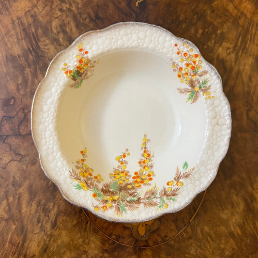 Vintage J & G Meakin Floral Print Small Bowl