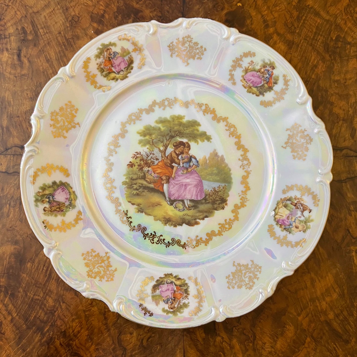 Bavaria Fragonard Large Plate