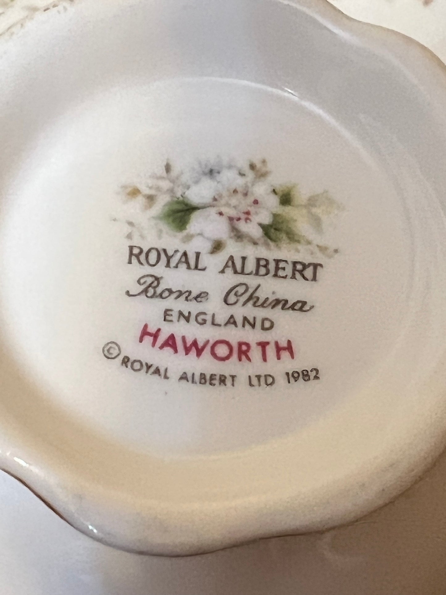 Royal Albert Haworth Tea Cup & Saucer