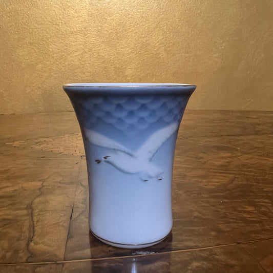 Vintage Bing & Grondahl Segull Small Bud Vase