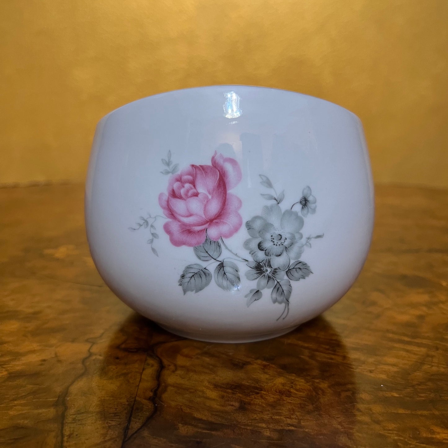 Vintage KPM Krister Floral Bowl Vase