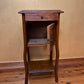Antique 1930s Marble Insert Bedside Table
