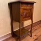 Antique 1930s Marble Insert Bedside Table