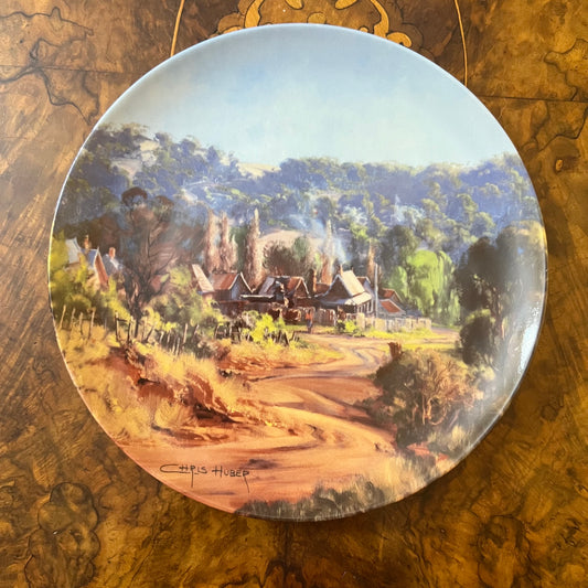 Bendigo Pottery Heritage Hill End Collectors Plate