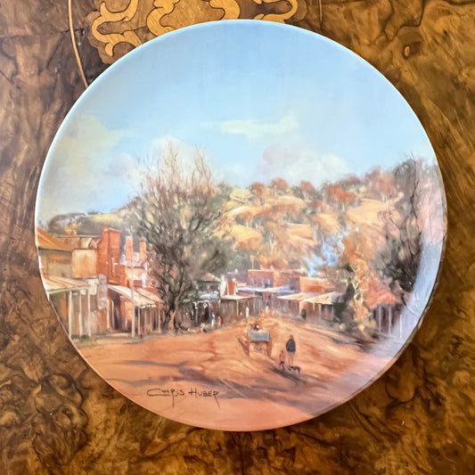 Bendigo Pottery Heritage Town Maldon Collectors Plate