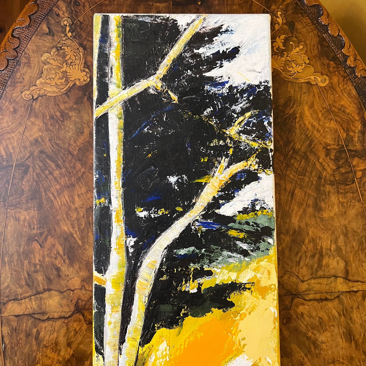 Hand Painted Tree Painting Wall Art