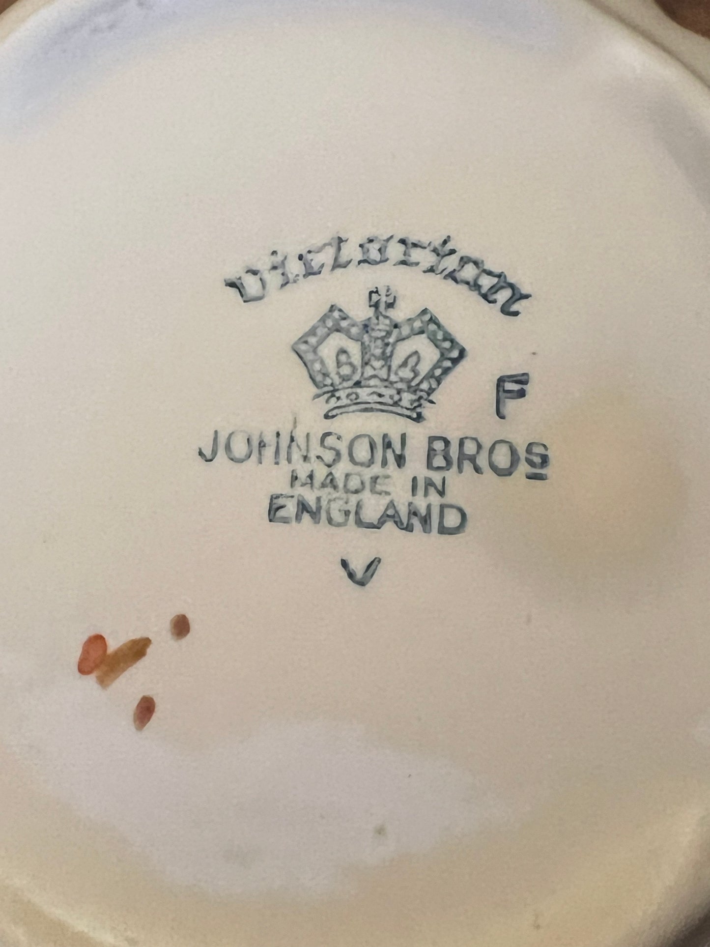 Vintage Victorian Johnson Bros Floral Jug