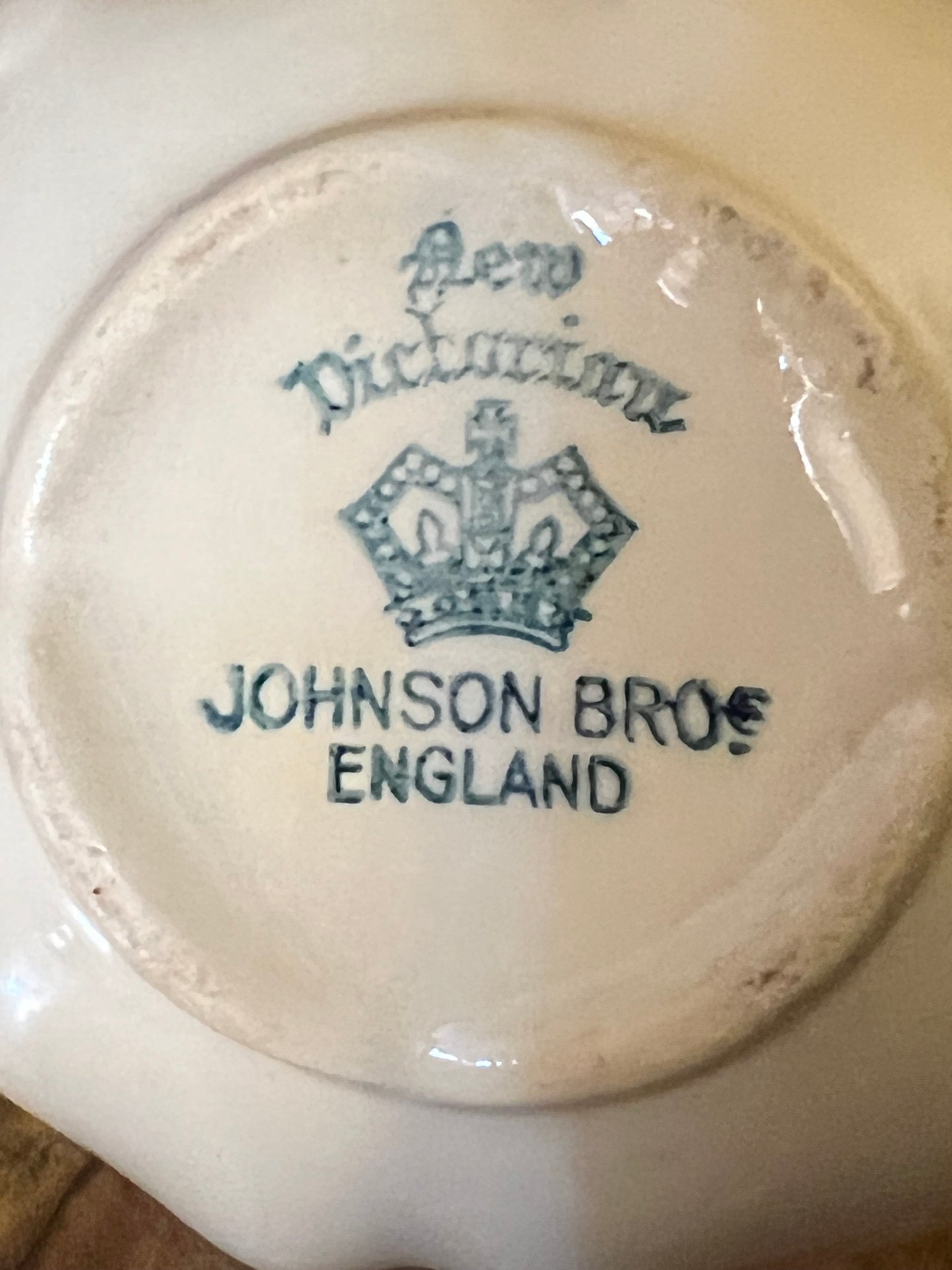 Vintage Victorian Johnson Bros Petal Cream Jug