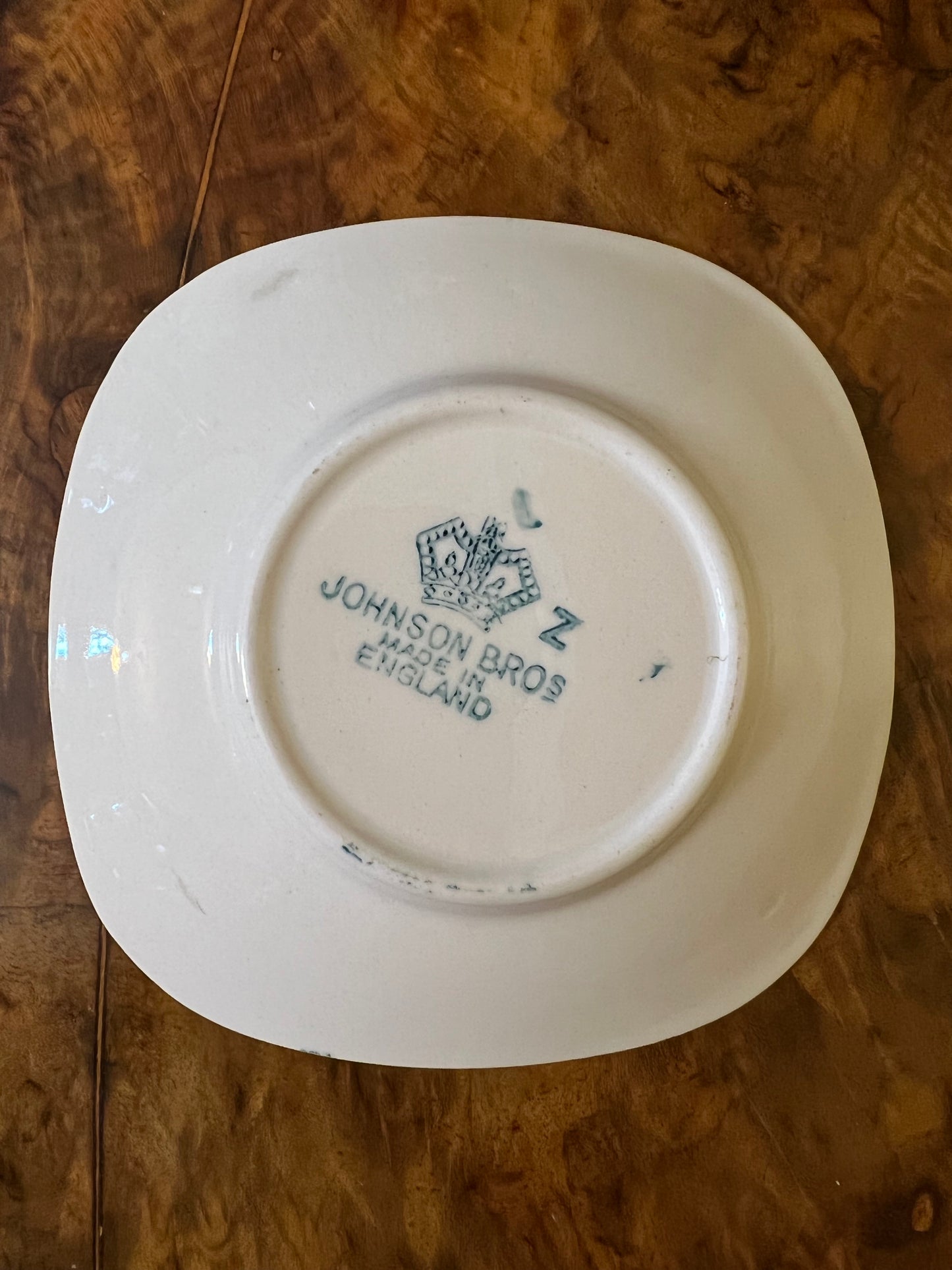 Vintage Johnson Bros Dream Town Small Plate