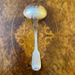 Antique Birmingham Sterling Silver Small Ladle Spoons Pair