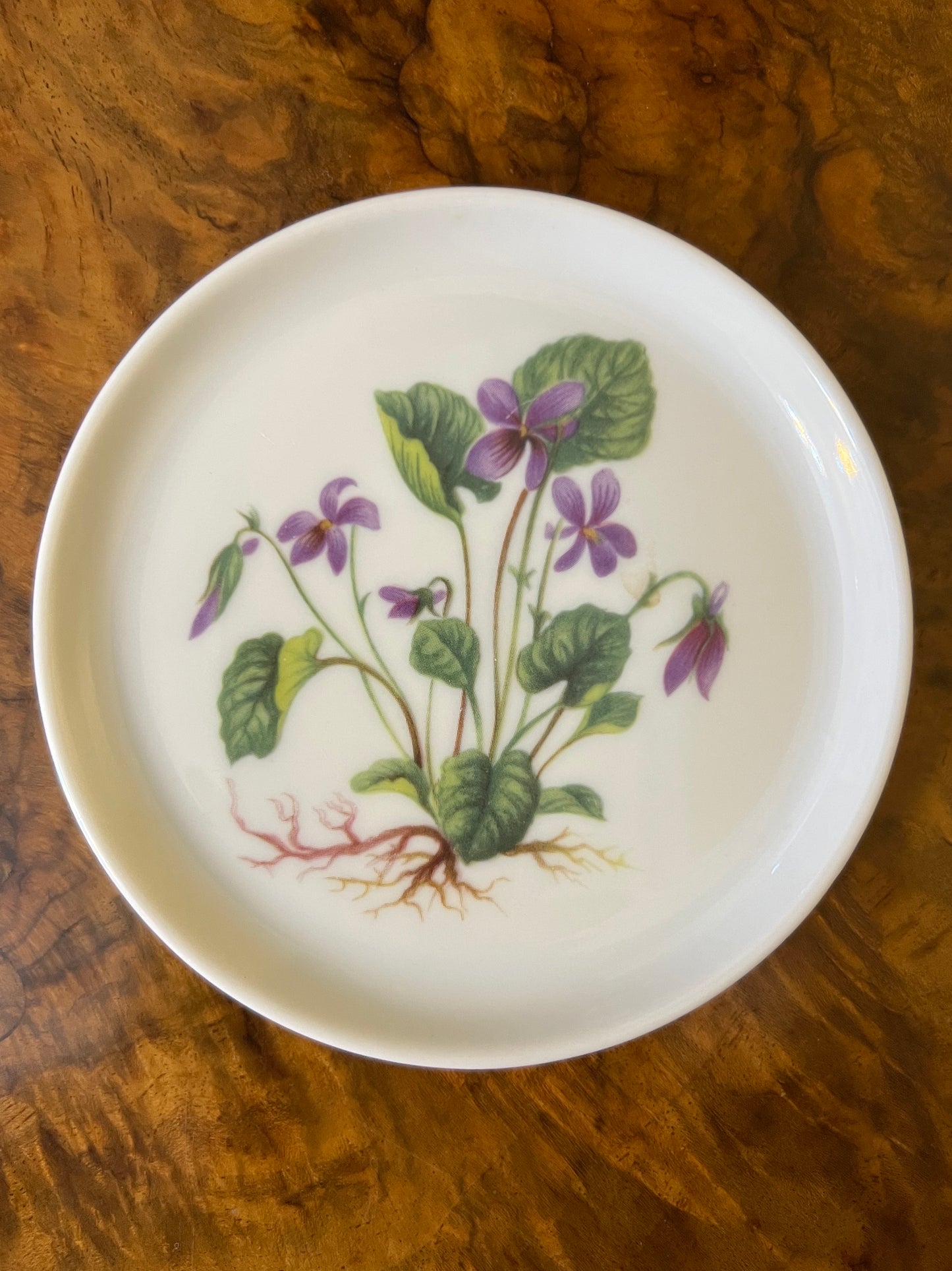 Vintage Furstenberg Violet Coaster Small Plate