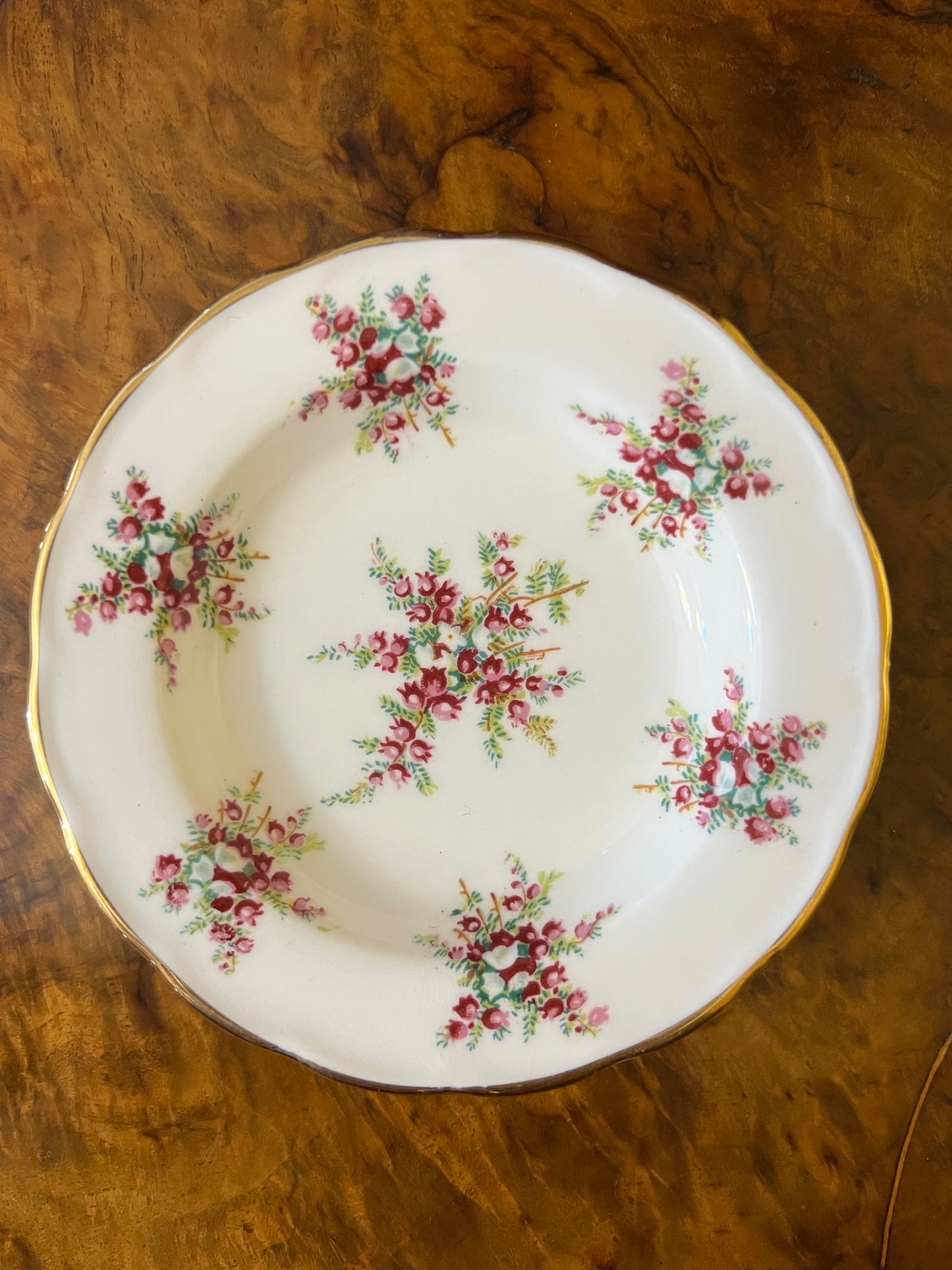 Vintage Hammersley Small Floral Plate