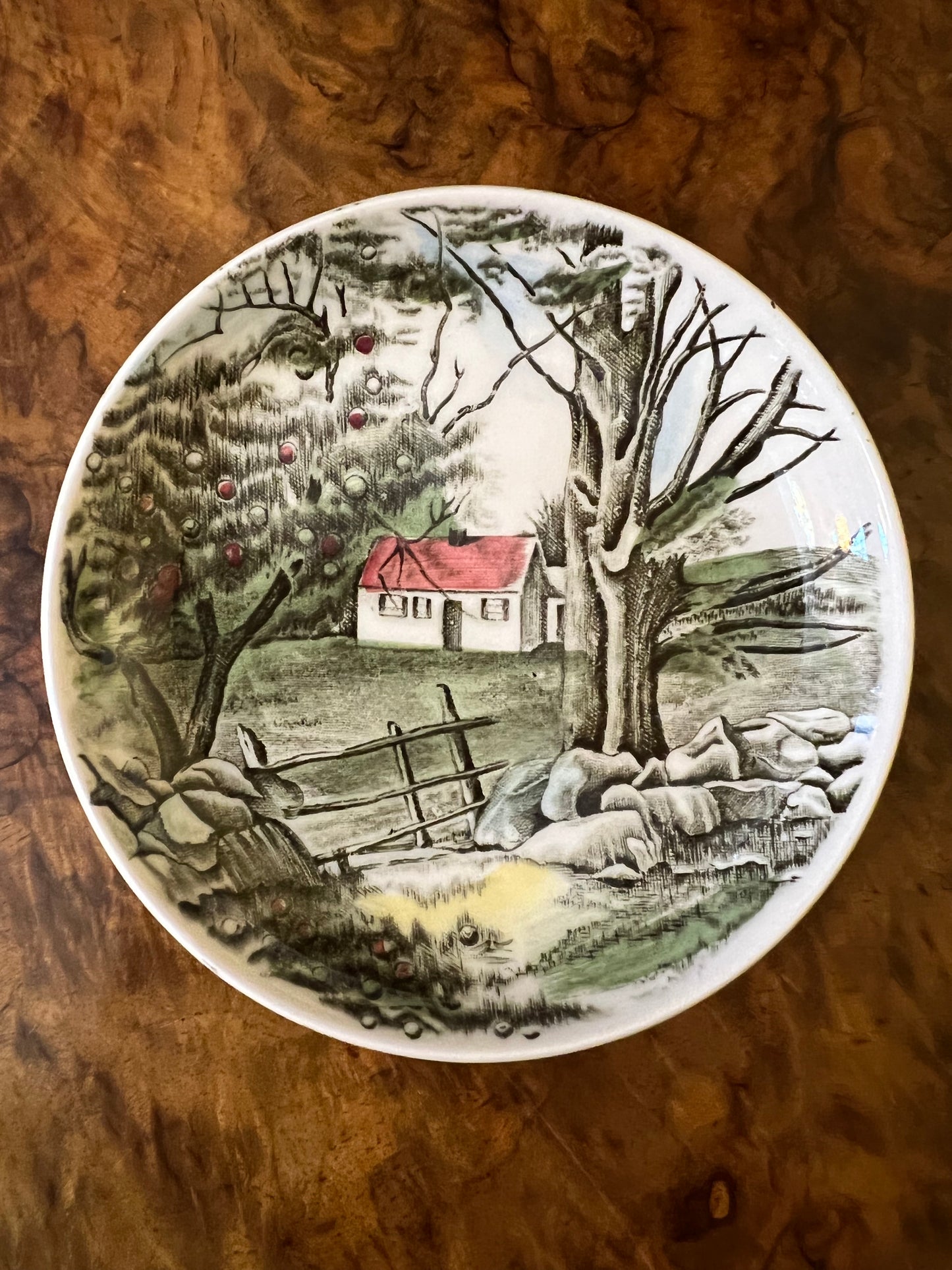 Vintage Johnson Bros The Friendly Village Small Plate Dish