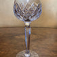 Vintage Crystal Wine Long Stem Glasses Set Of 3