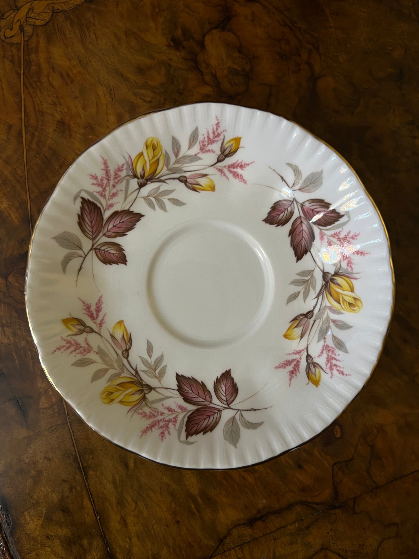 Vintage Paragon Rhapsody Tea Cup & Saucer Set