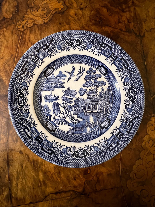 Vintage Blue Willow Churchill England Side Plate