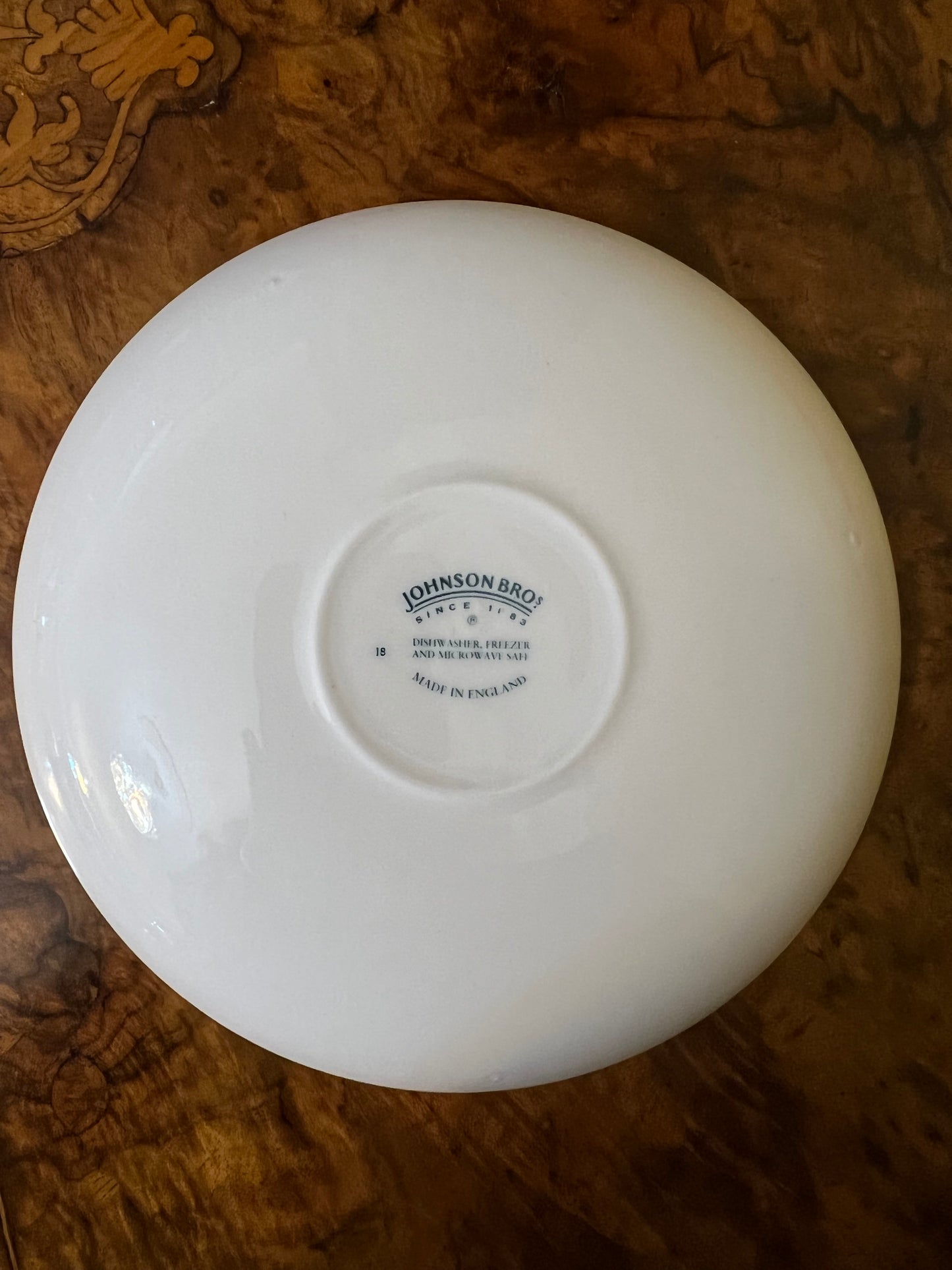 Johnson Brother Willow Print Saucer Replacement