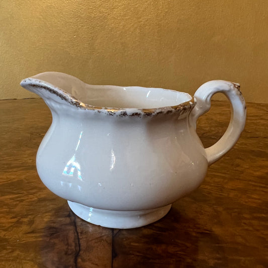 Vintage Grindley Cream Petal Milk Jug