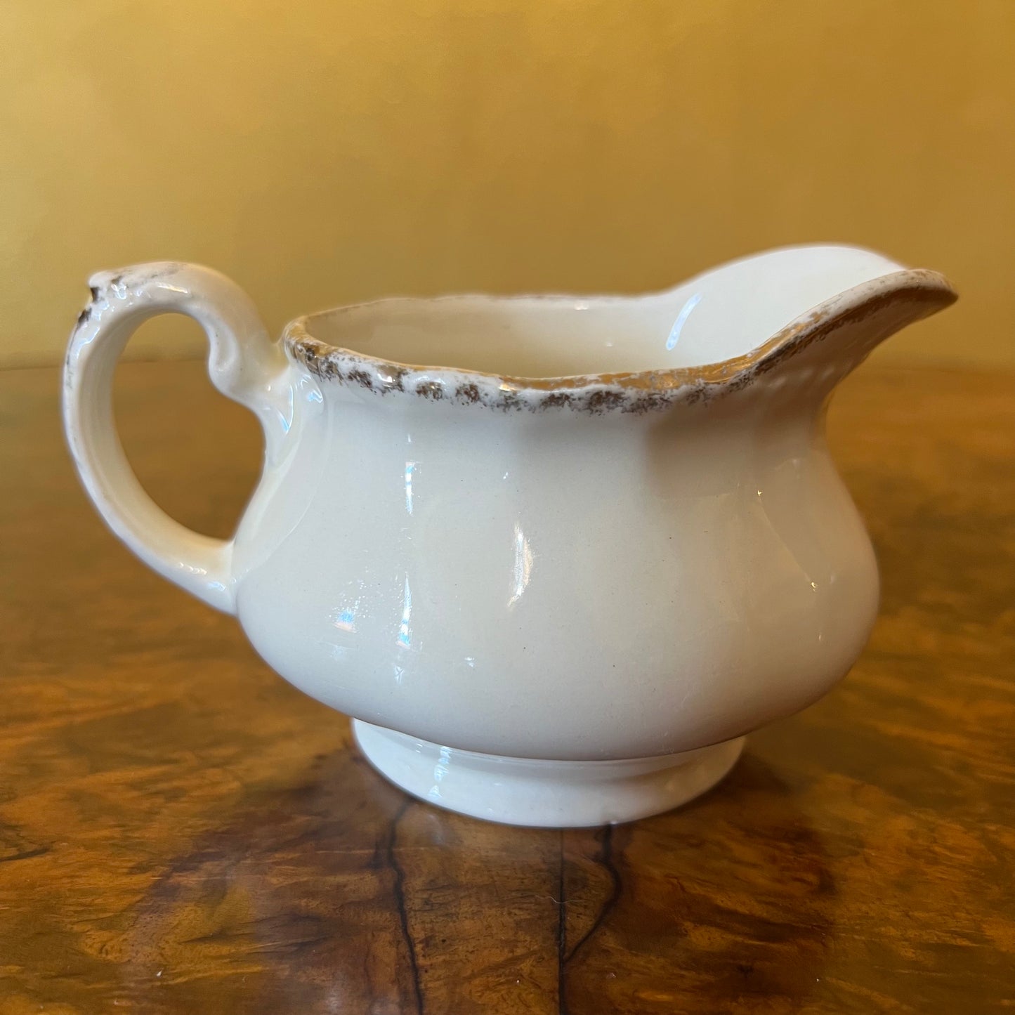 Vintage Grindley Cream Petal Milk Jug