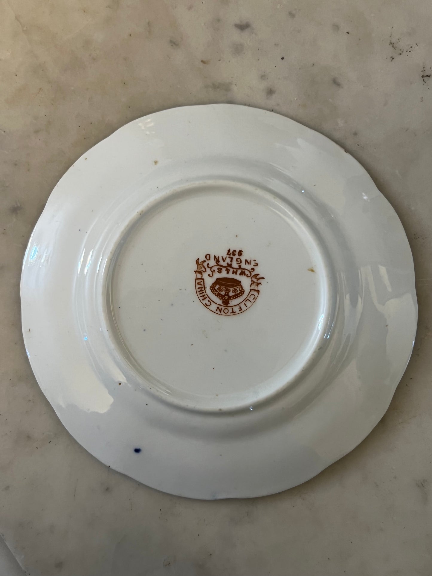 Antique Wildblood, Heath & Sons Clifton Small Plate