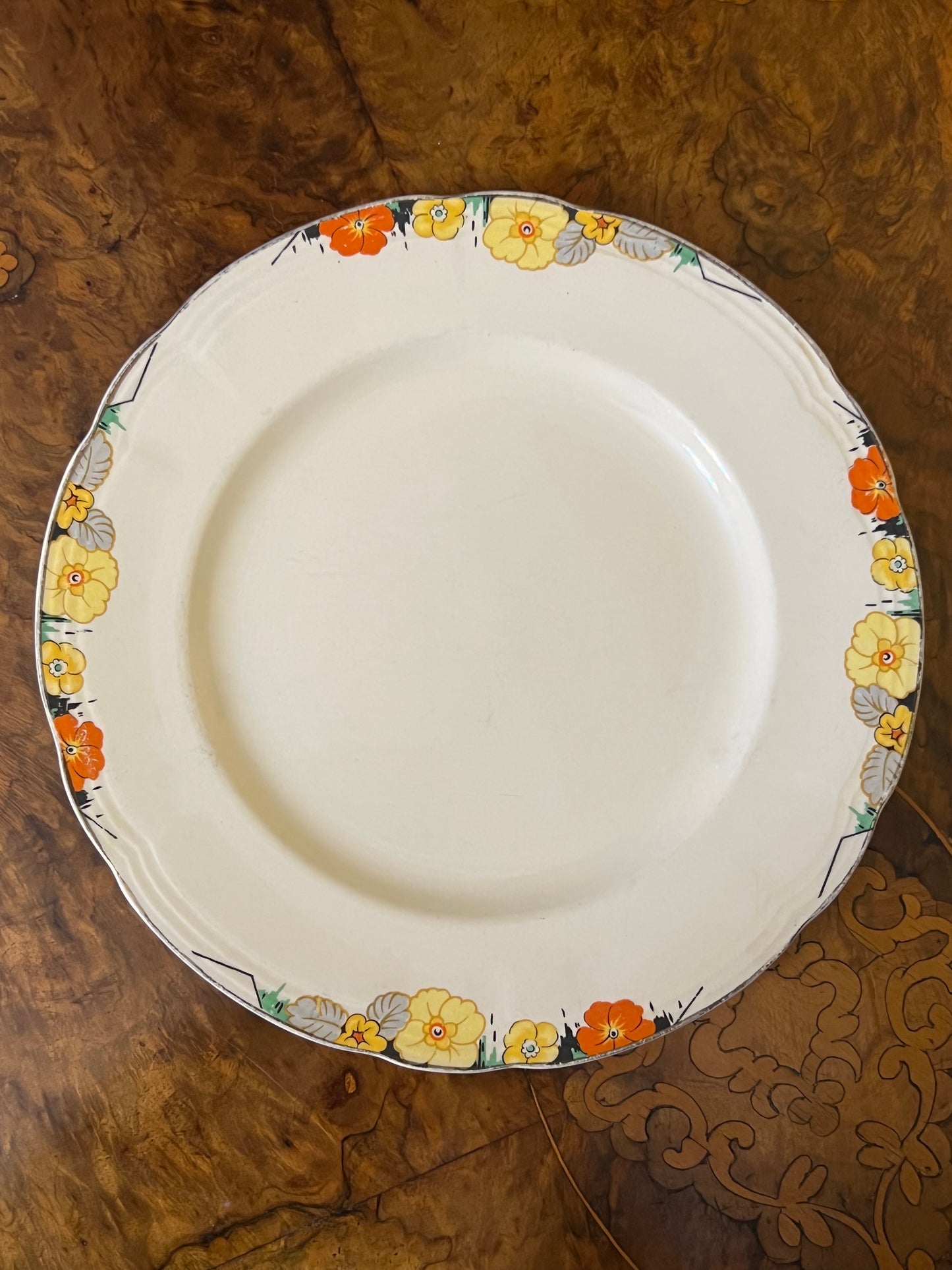 Vintage Alread Meakin Floral Plate