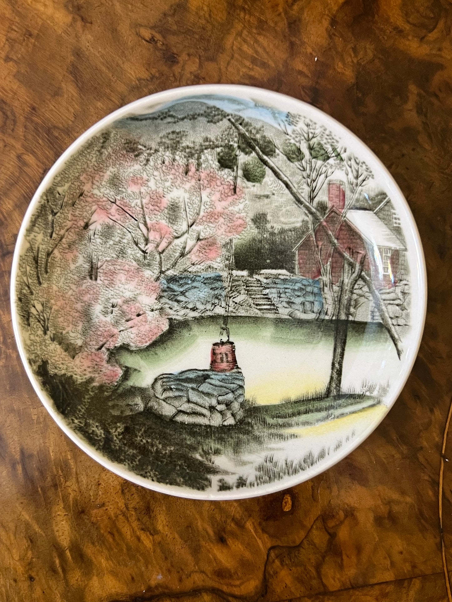 Vintage Johnson Bros Friendly Village Small Dish