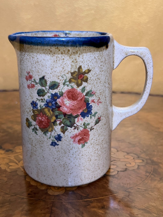 Vintage Robert Gordon Floral Pitcher Jug